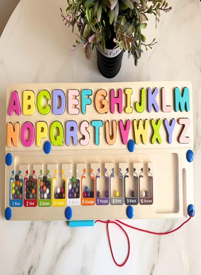 SMARTTHINKER Smart Thinker Toys Multifunctional Alphabet Letter Board is Designed to Teach Children Letters,Numbers and Color shorting in an Engaging and Interactive Way, Making Learning Fun and Effective. - Image 1